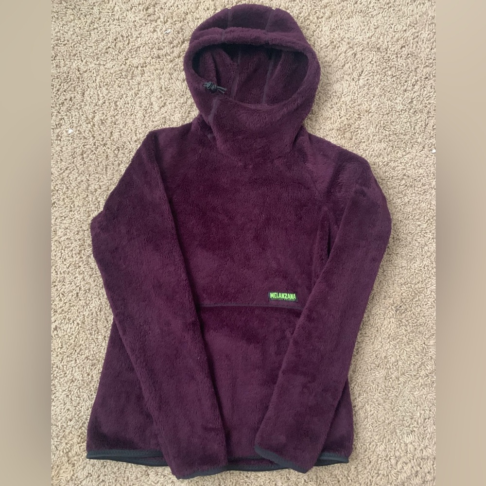 W’s small hi loft Melanzana hoody